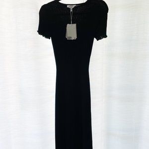 & Other Stories Black Maxi Dress